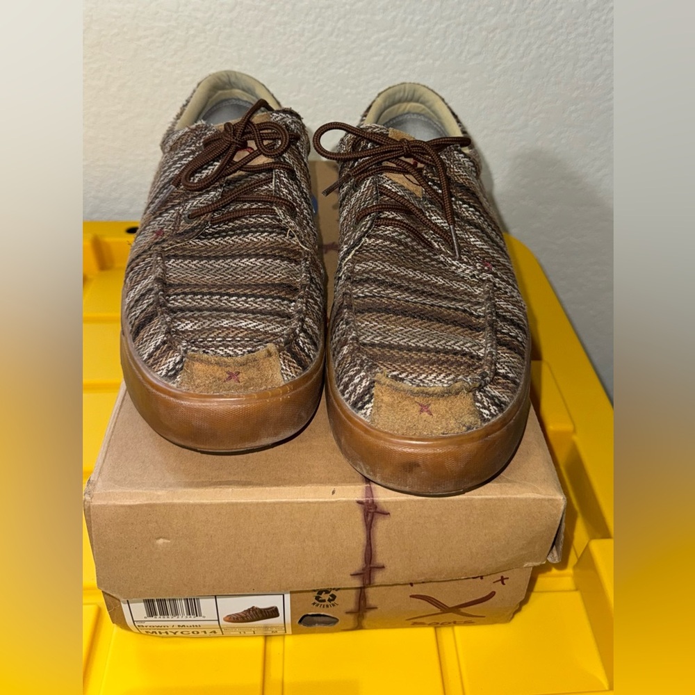 Twisted X Brown and Tan Men's Sneakers